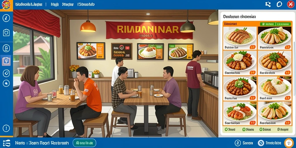 Tangkapan layar pertempuran epik melawan musuh.