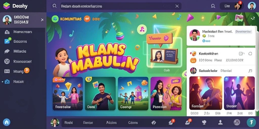Mode multiplayer untuk bermain dengan teman-teman.