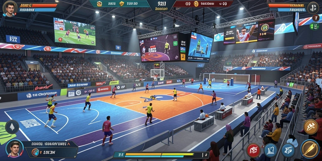 Bersaing di mode multiplayer dengan teman-teman.