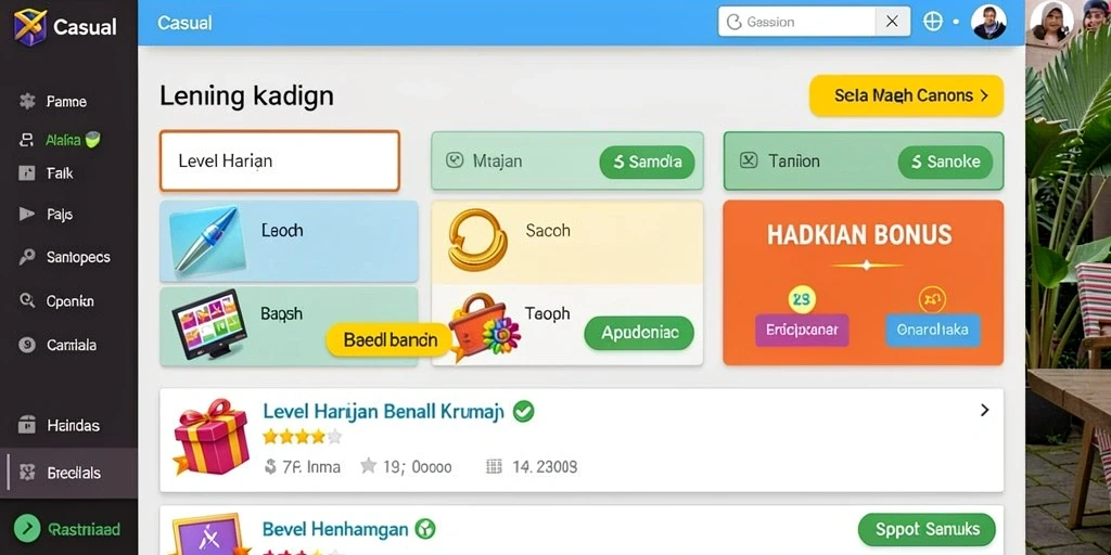 Mode multiplayer untuk bermain bersama teman.