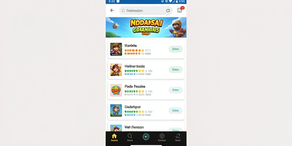 Tampilan antarmuka yang user-friendly dan menarik.