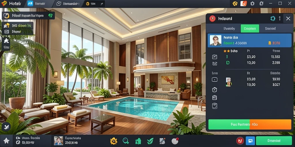Sistem upgrade karakter dengan pilihan menarik.
