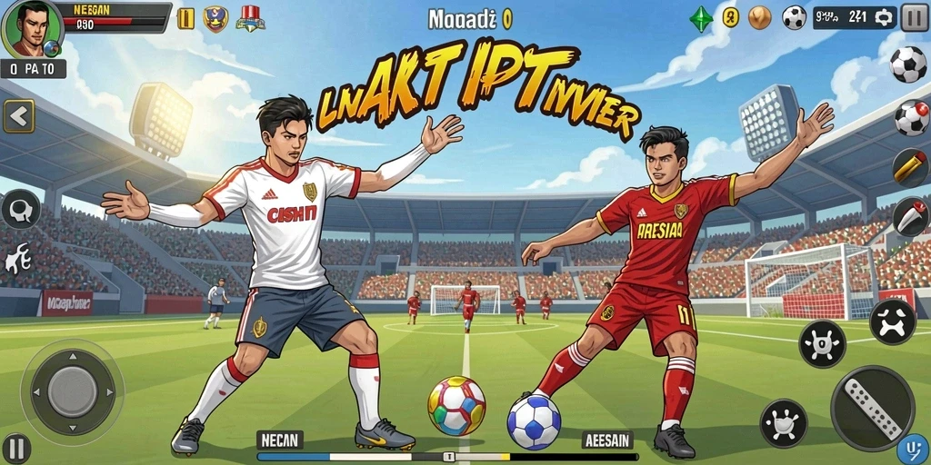 Screenshot ketiga menunjukkan karakter unik dalam TOPI189.
